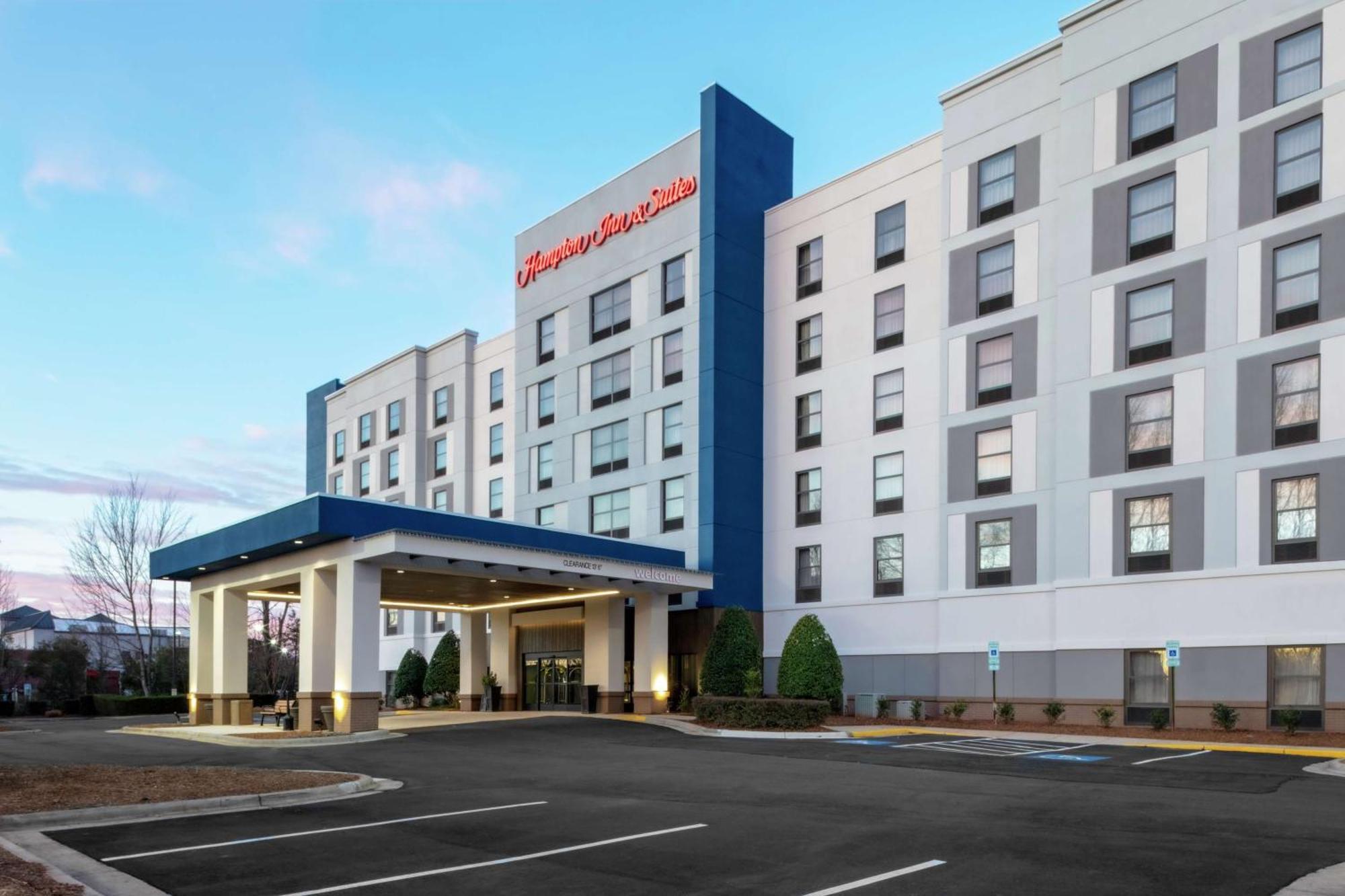 Hampton Inn & Suites Concord-Charlotte Exterior foto